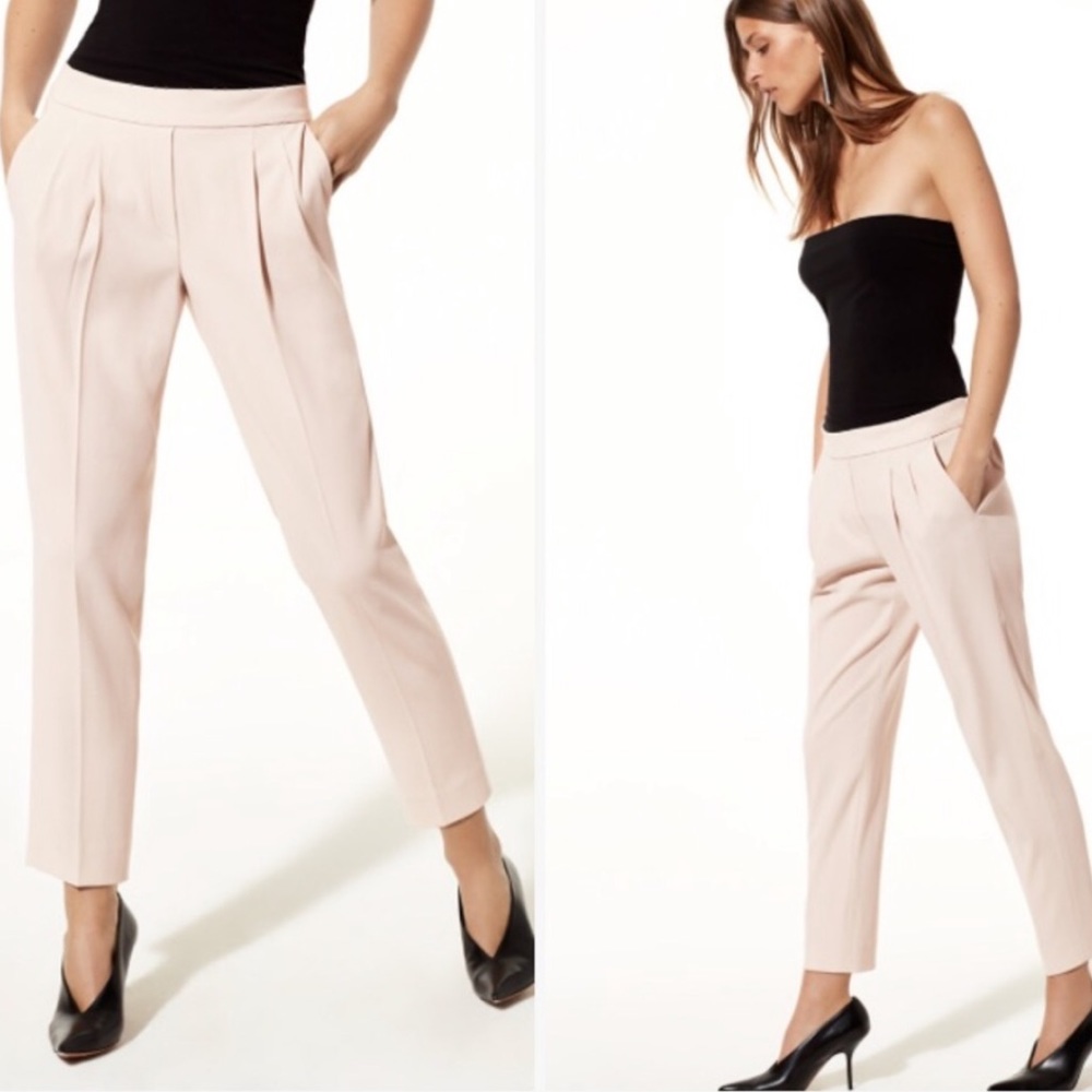 NWT - Babaton Pink Trousers